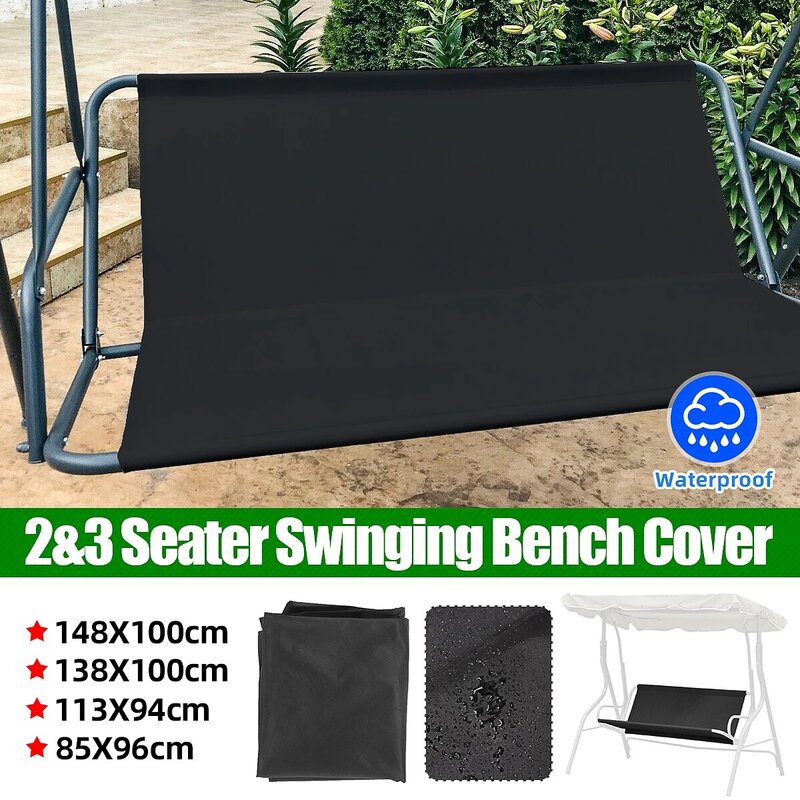 Tuin Outdoor Luifel Swing Waterdicht Dikker Stofdicht Stoel Luifel Shader Camping Zonnescherm Stof Stof Stoelhoezen Meubels