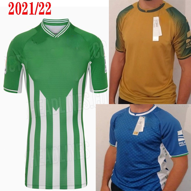 2021/22 بيتيس قمصان كرة قدم جواكين لورين بوديبوز قميص لكرة القدم بارترا المنزل بعيدا الثالث
