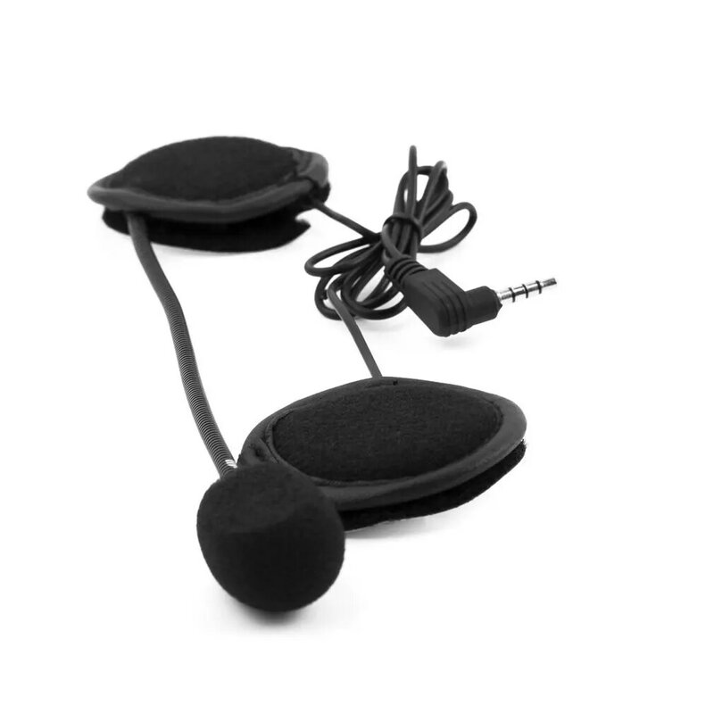 Micrófono altavoz auriculares V4/V6 Interphone Universal casco auricular Clip para intercomunicador para motocicleta dispositivo