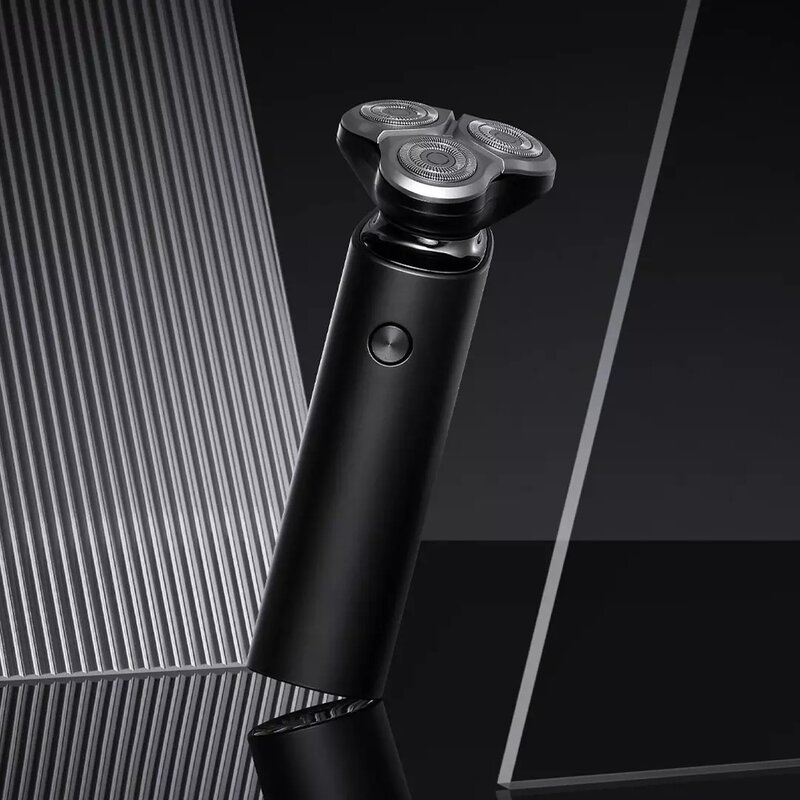 Электробритва Xiaomi Mijia S500C/S500, водонепроницаемый триммер с двойными лезвиями для влажного и сухого бритья, с зарядкой от IPX7