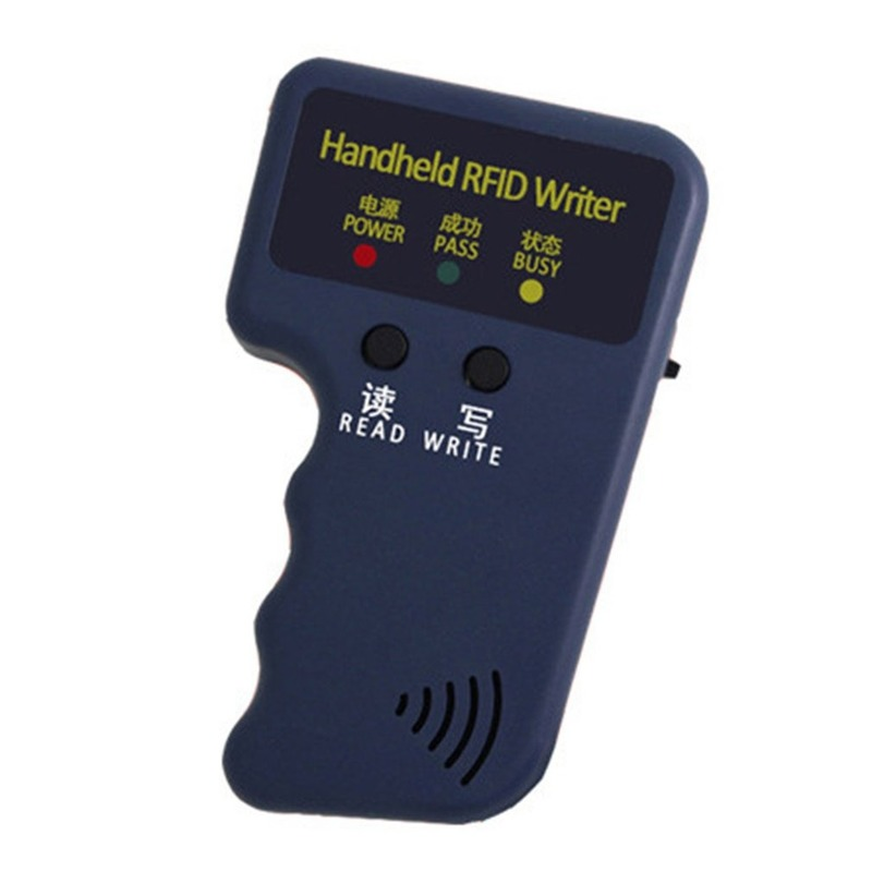 핸드 헬드 125KHz RFID 프로그래머 복사기 복사기, 라이터 리더, ID 카드 복제기 및 도어 액세스 제어 시스템용 키