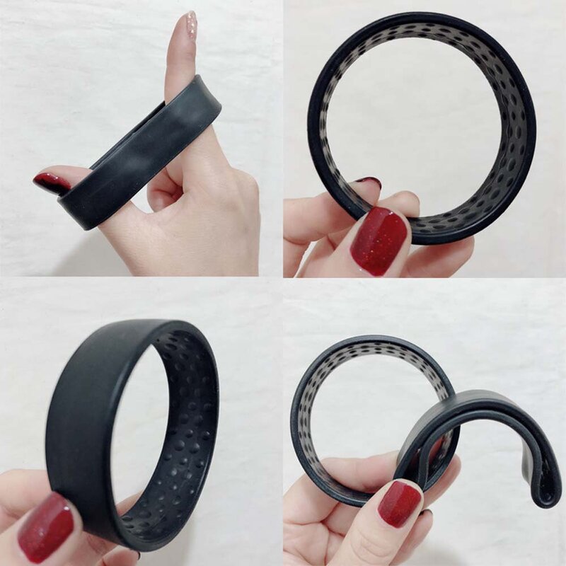 Trendy Silicone Hair Scrunchies Foldable Hair Tie Woman High Ponytail Hair Rope Hair bands DIY Hairstyle Tool Hair Accessories