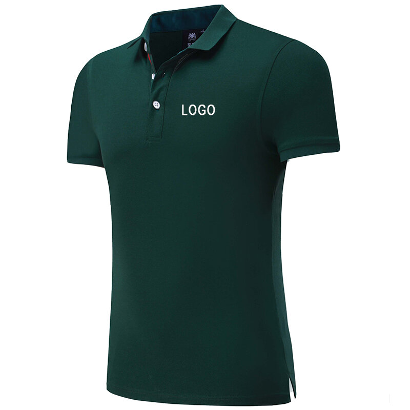 Zwyczaj drukowania DIY spersonalizowany Polo koszula pełna kolor tekstu nadruk logo pracy strój odzież robocza firmy