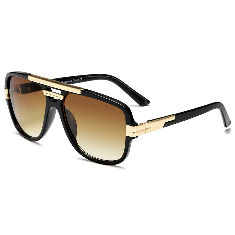 Neue Mode Sonnenbrille Marke Design Frauen Männer Luxus Sonnenbrille Vintage Platz UV400 Sonnenbrille Shades Brillen gafas de sol
