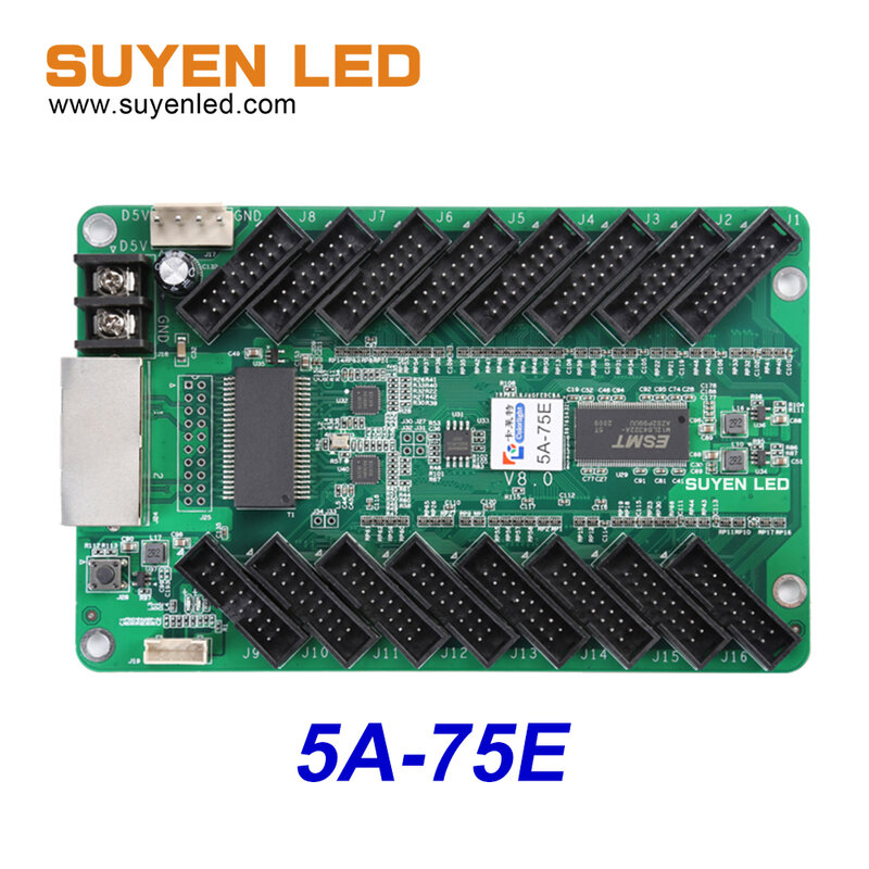 أفضل سعر شاشة LED متزامن تلقي بطاقة ضوء ملون 5A-75E