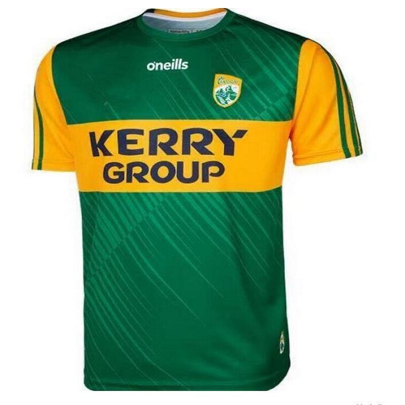 Kerry-Camiseta deportiva GAA 2, Jersey a rayas para casa/fuera, S-5XL, 2021