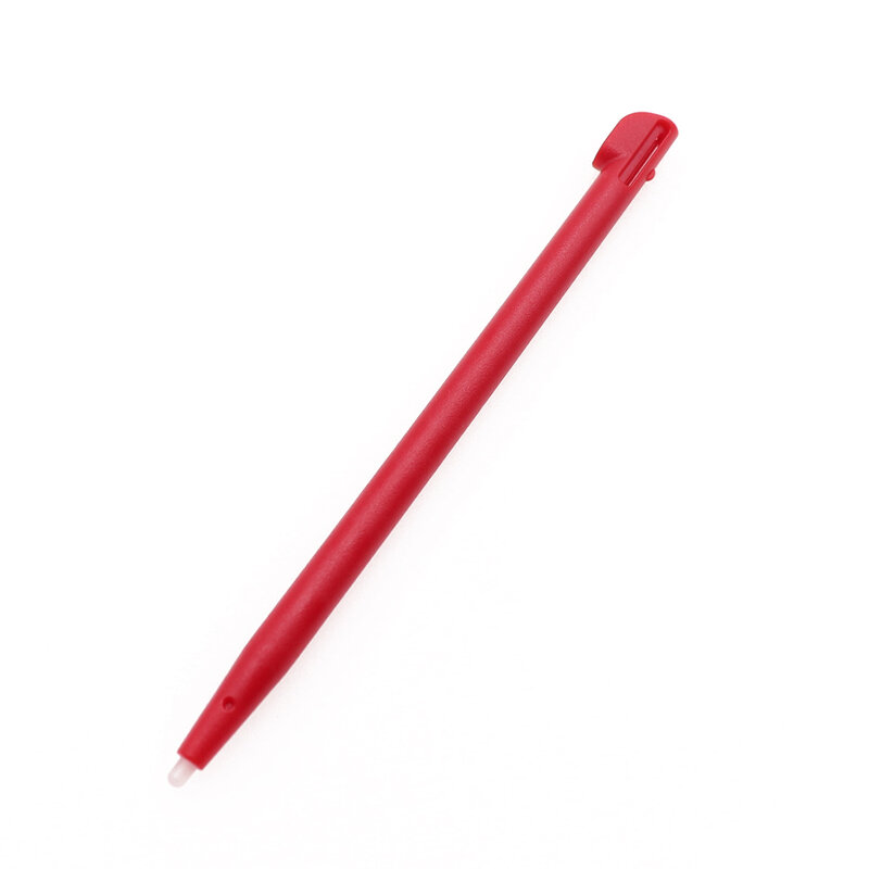 พลาสติกปากกา Stylus ปากกาสัมผัสหน้าจอสำหรับ Nintendo 2DS คอนโซลเกมคอนโซลหน้าจอปากกา Stylus สำหรับ Nintendo 2DS สีดำสีแดง