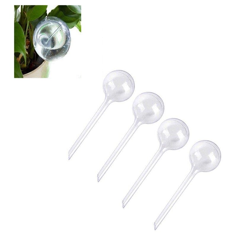 12Pcs Plant Watering Can for Flowers Bulbs Automatic Watering for Flowers Globes Plastic Balls Garden Water Device Watering Bulb