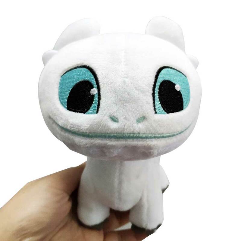 15cm/18cm mini Movie How to Train Your Dragon Night Fury Toothless girlfriend soft plush toys for children gift for christmas