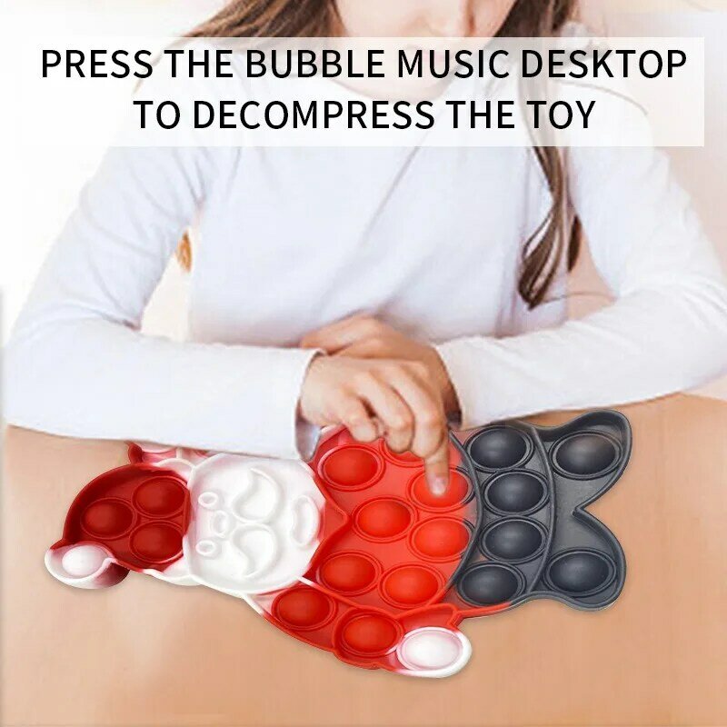 Halloween Sensory Toy Autism Needs Squishy Stress Reliever Toys Adult Child Funny Anti-stress Fidget Push Bubble Educational Toy