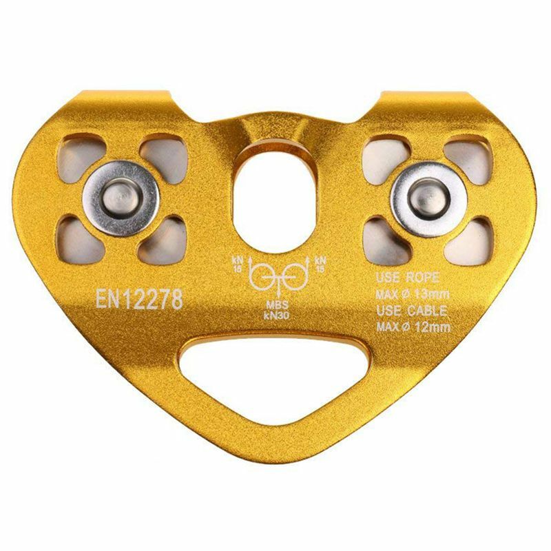 30KN Pulley Tandem Pulley Tandem pulley Pulley for 8-13mm ropes