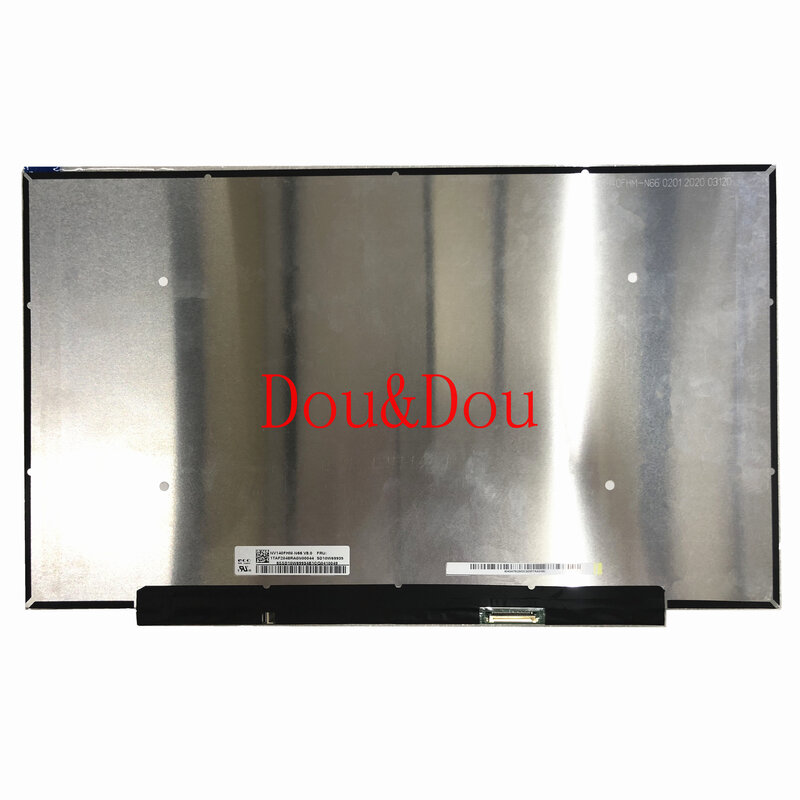 Panel de pantalla LCD para ordenador portátil, matriz IPS 14,0x1920 EDP de 1080 pulgadas, 30 Pines, 100% sRGB, sin contacto, NV140FHM-N66 V8.0