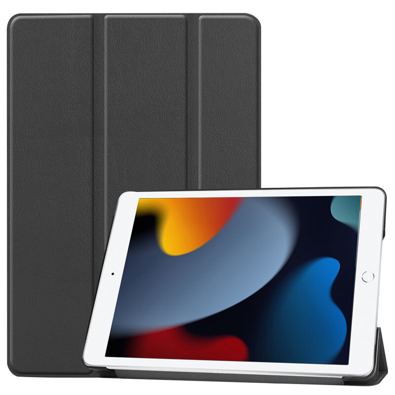 Cho Ốp Lưng iPad 10.2 2021 Smart Cover Cho iPad 9 Slim Từ Tính Gấp Da PU Đứng Funda Cho iPad 9th Thế Hệ Ốp Lưng