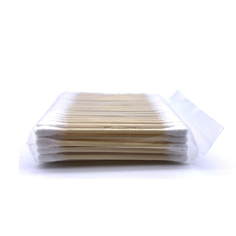 2000 sztuk/paczka podwójna głowica wacik bambusowe pąki bawełniane medyczne czyszczenie uszu drewno kije waciki uroda makijaż Dropshipping