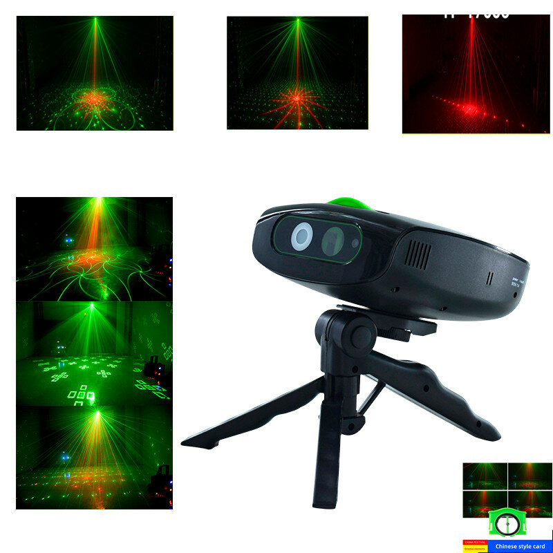 LED Lumières de Scène Projecteurs Laser Scène Iaser Lumières, Lumières De Disco, Six cCard L'évolution, Lumières De Noël, Lumière de Partie