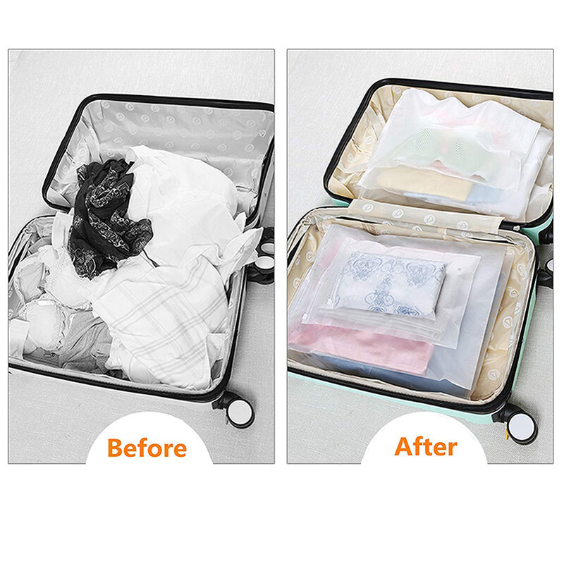 Transparent Travel Organizer Suitcase Waterproof Baggage Perfect for Travel with Shoe Bag Waterproof Suitcase Organizer Bag