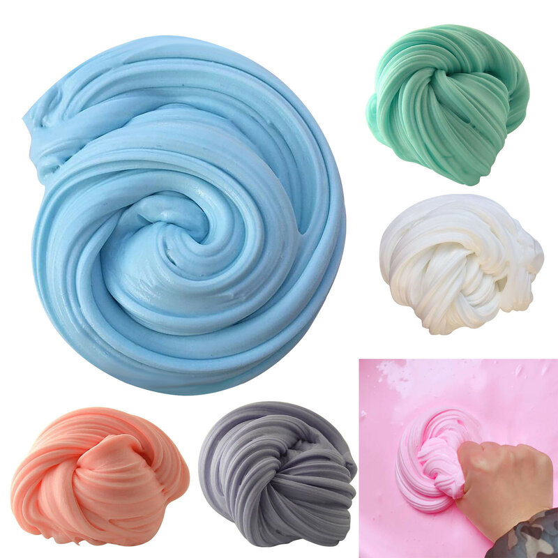 Big Pack Hand Gum Clay Toy Playdough Fluffy Slime Great Stress Reliever Floam Lizun Light Clay Super Light Diy Rubber Mud Toys