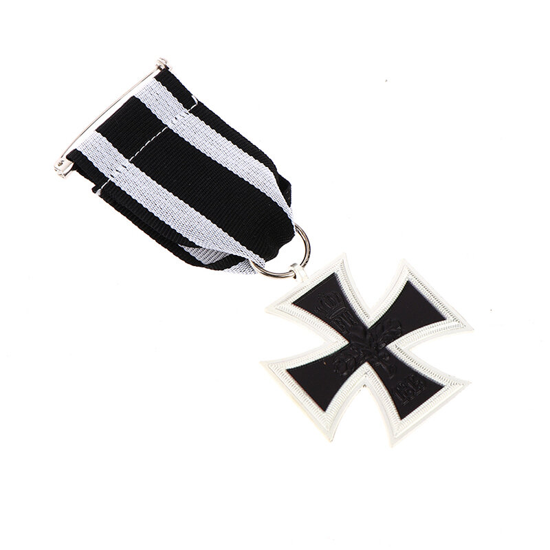Croix en fer de 2e classe pour l'allemagne, avec ruban, décoration militaire de la première guerre mondiale, 1914