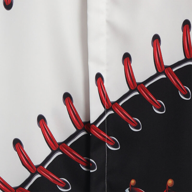 LUCLESAM – robe de noël pour hommes, chemise imprimée, à manches longues, avec boutons, Slim Fit, pour Festival, fête, carnaval