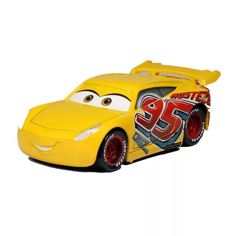 Disney-coches Pixar Cars 3 de Rayo McQueen Mater Jackson Storm Ramirez 1:55, vehículo fundido a presión, juguete de aleación de Metal, regalos para niños