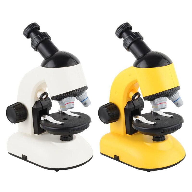 1Set Kit scientifici per microscopio per bambini Kit microscopio per principianti regali per bambini