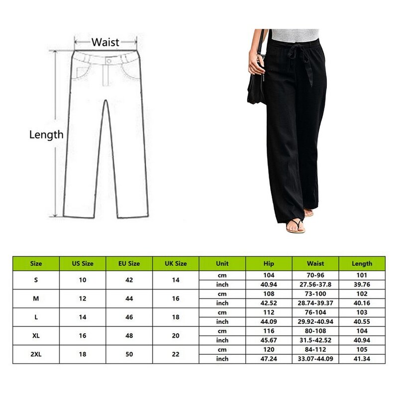 Pantaloni da donna Comfort 2021 pantaloni da donna Casual in tinta unita a vita alta pantaloni larghi a gamba larga pantaloni Streetwear