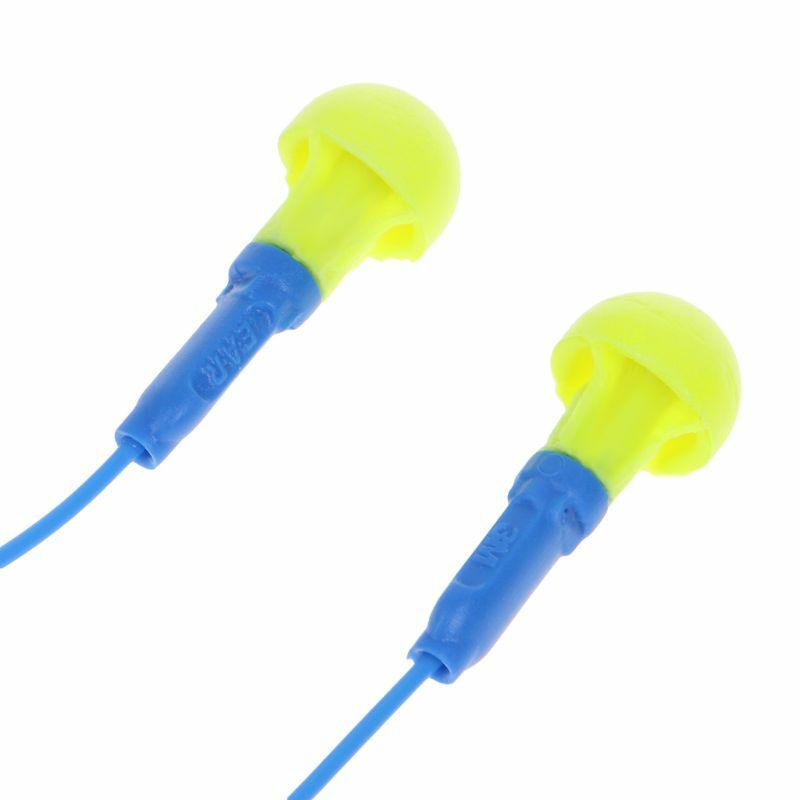 Tapones para los oídos con cable de espuma suave, protección auditiva, auriculares con reducción de ruido, reutilizables