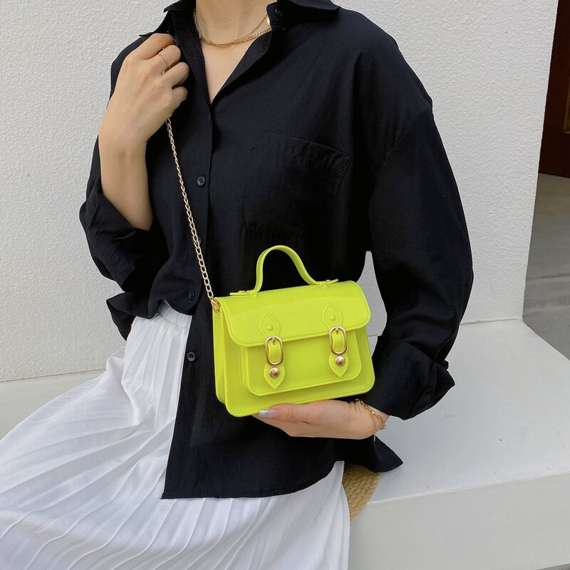 Женская маленькая сумочка 2021, трендовая кембриджская сумка карамельных цветов, летний кошелек с цепочкой вечерние ная сумка через плечо из ...