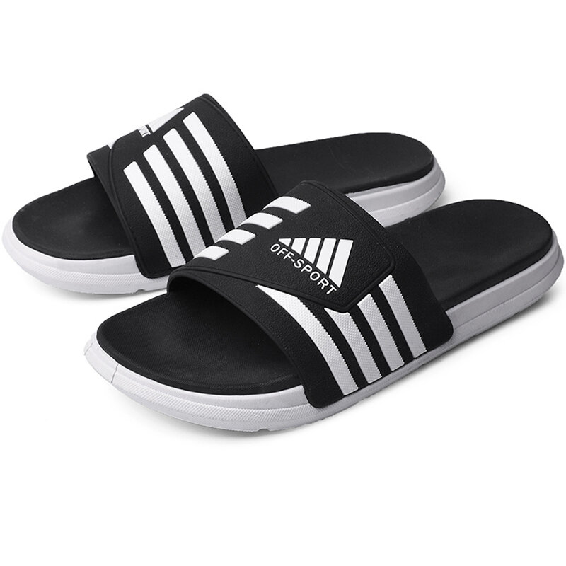 Zapatillas de marca para hombre, sandalias antideslizantes de suela gruesa de alta calidad, zapatos de agua de verano, zapatos de playa
