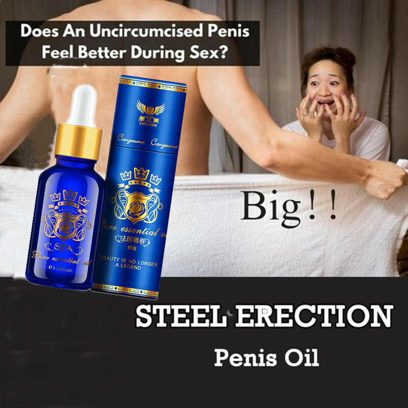 Penis Thickening Growth Man Big Dick Enlargement Liquid Cock Erection Enhancer Men Health Care Enlarge Massage Enlargement Oils