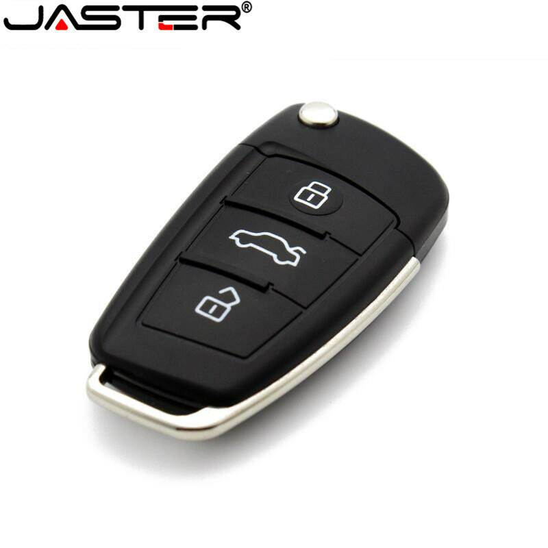 Jaster-chave de carro, dispositivo de armazenamento, usb 2.0, personalizável, 16gb, 32gb, 64gb