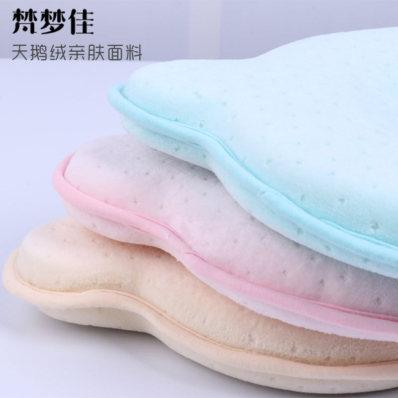 Baby Pillow Memory Foam Prevent Flat Head Ergonomic Newborns Pillows Infant Cushion 0~12M Breathable Shaping Styling Pillow