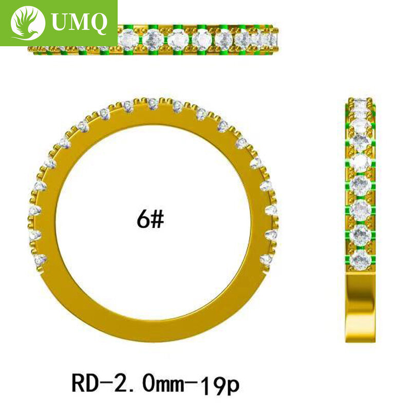 UMQ غرامة مجوهرات العملاء منتج مصنع حسب الطلب الدفع