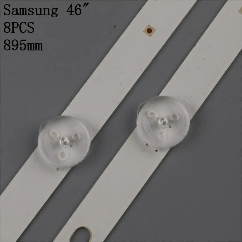 8pcs de retroiluminación LED lámpara BN96-28769A BN96-28768A para Samsung 2013SV46 3228N1 B2 R05 REV1.7 131015 UN46EH5000 UE46H6203