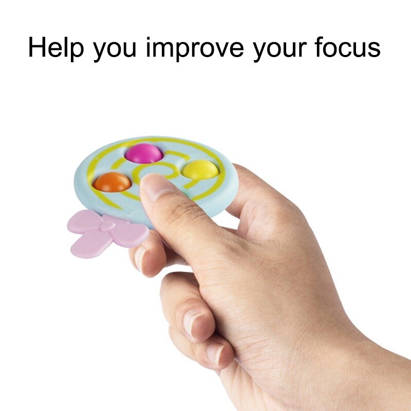 Bolha simples ondulação fidget brinquedo empurrar bolhas sensorial alívio do estresse brinquedo engraçado anti-stress brinquedos de mão para adultos crianças presente