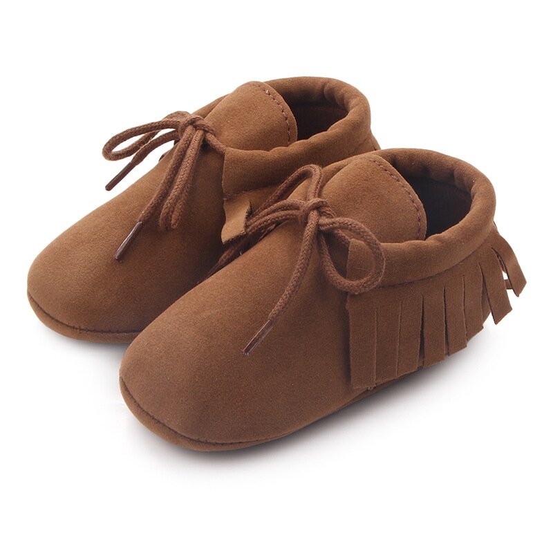 Осенняя обувь для новорожденных девочек, обувь для первых шагов, мягкие тапочки на подошве, обувь, кроссовки для прогулок из искусственной к...