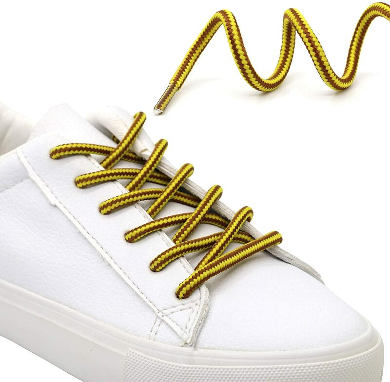 1คู่18สีคู่สีรองเท้ากลางแจ้งรองเท้าผ้าใบ Shoelaces รองเท้าผ้าฝ้ายเชือกผูกรองเท้า70ซม.90ซม.120ซม.150ซม.