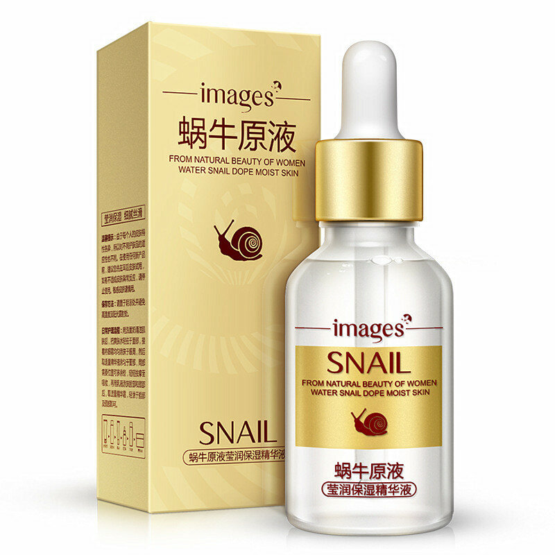 Snail Extract Serum Face Essence Anti Wrinkle Hyaluronic Acid Anti Aging Collagen Whitening Moisturizing Face Care Beauty
