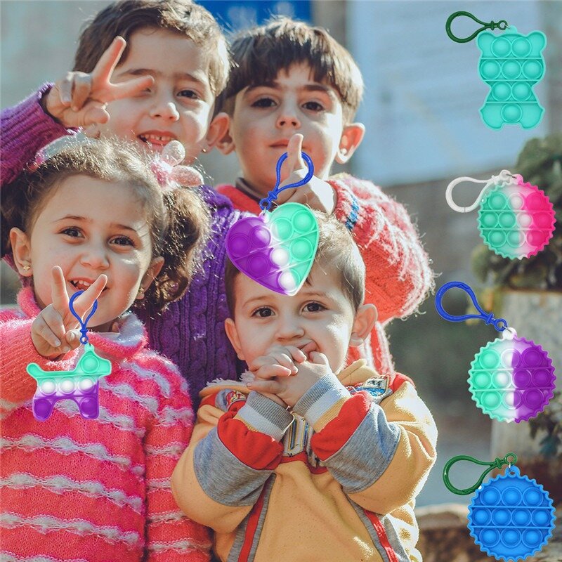 Einfache Dimple Fidget Spinner Spielzeug Anti Stress Relief Es Gehirn Hand Zappeln Spielzeug Für Kinder Erwachsene Frühen Bildung Blase Squeeze spielzeug