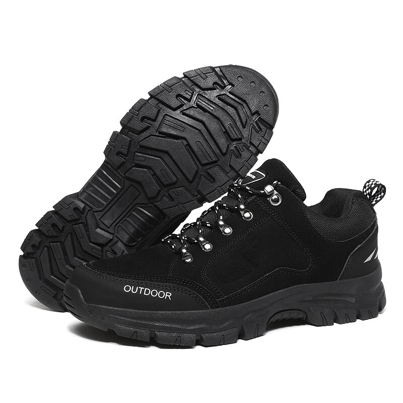 Plus Size Outdoor Workout Aqua Shoes Men Anti-Slippery Mountaineer Hiking Upstream Seaside River Beach Water Shoes Sneakers