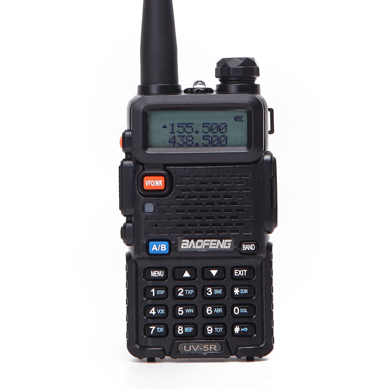 Baofeng-walkie-talkie portátil de BF-UV5R, Radio bidireccional de doble banda, VHF/UHF, Pofung UV-5R, para caza, UV-82 PLUS, UV-9R