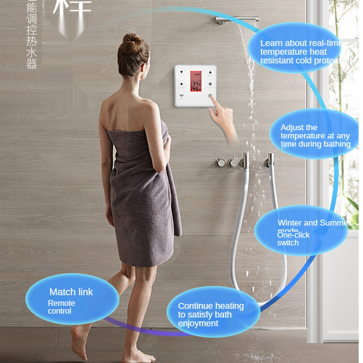domestic intelligent thermostatic gas water heater domestic natural gas liquefied gas forced exhaust 12L water heater