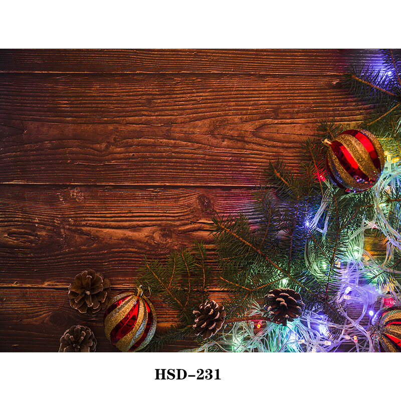 SHENGYONGBAO Weihnachten Fotografie Hintergrund Weihnachten Baum Hintergrund für Foto Studio Baby Porträt Photo 20107HSD-06