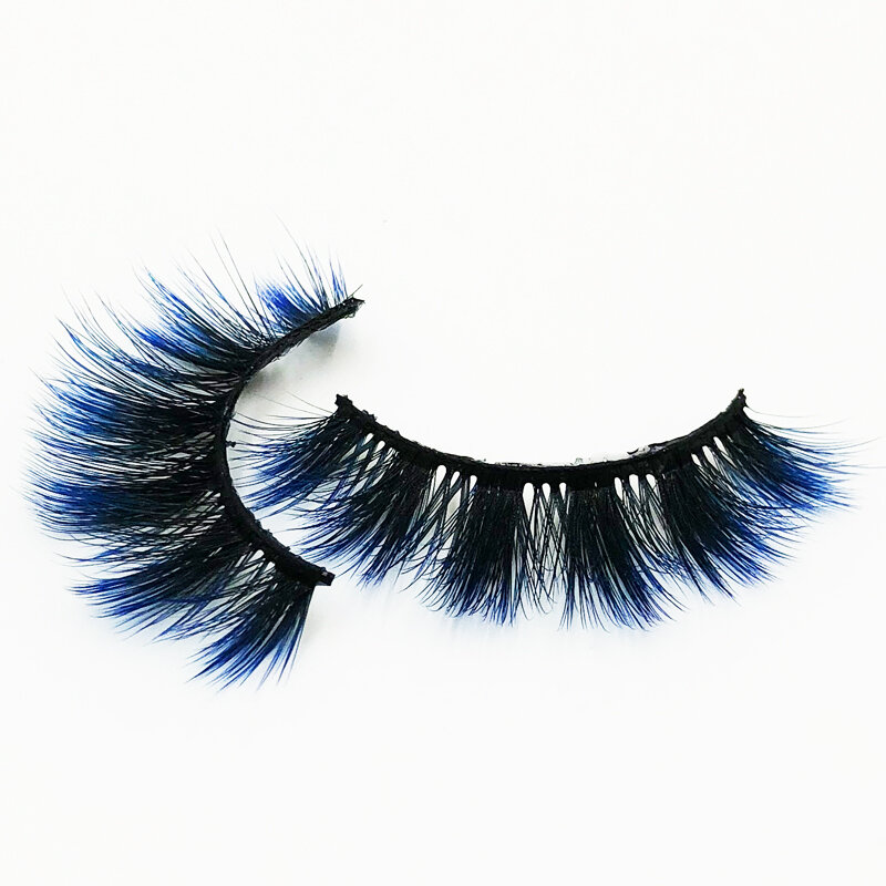 Flash girl  Newest E16 5pairs colorful mink eyelashes 16 styles beautiful and long eyelashes