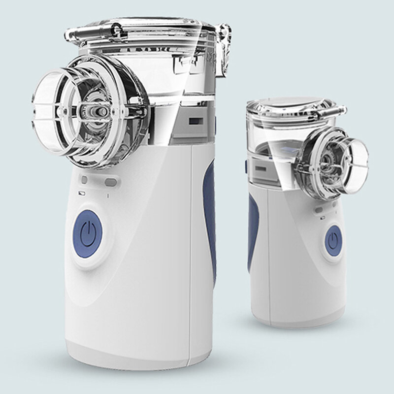 Atomizzatore tenuto in mano dell'inalatore di asma del nebulizzatore medico per la sanità del USB dei bambini
