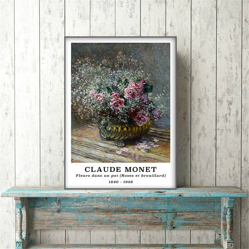 L'art moderne, Claude Monet Pont Au-dessus D'UN Étang De Nénuphars, Galerie D'exposition Affiche, Monet D'impression, Impression D'affiche, Art Mural