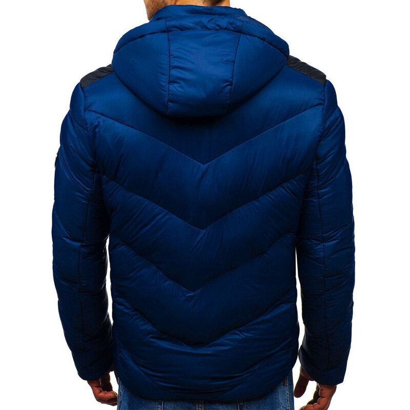 겨울 자켓 남자 2021 패션 후드 남성 따뜻한 파카 재킷 망 솔리드 두꺼운 재킷 및 코트 남자 면화 겨울 파카 XS-3XL