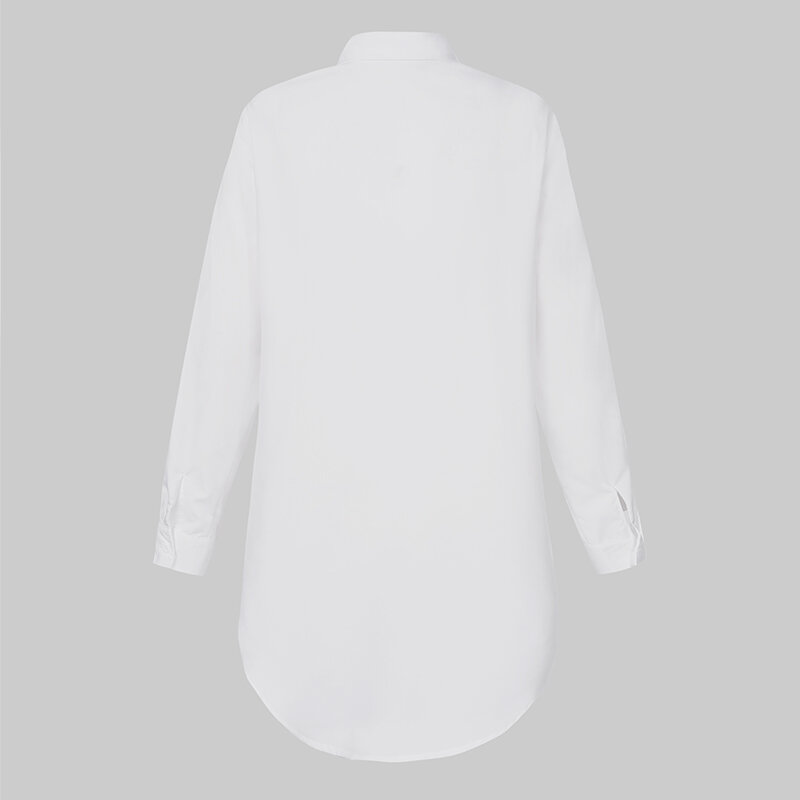 Celmia – tunique à manches longues pour femmes, élégante, décontractée, ample, à la mode, avec ourlet fendu, couleur unie, grande taille, automne, 2022