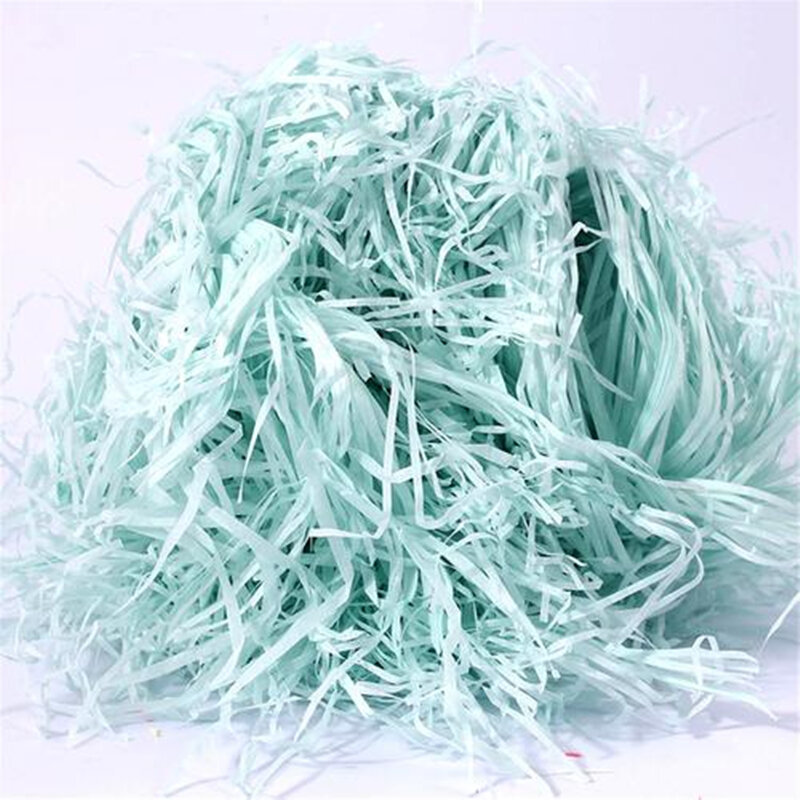 100g/Bag Colorful Shredded Crinkle Paper Raffia Lafite Candy Boxes DIY Gift Box Filling Material Wedding Marriage Decoration