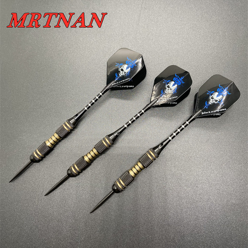 High quality 3 pieces/set of professional steel darts aluminum dart barrel PET dart wing professional indoor dart game set